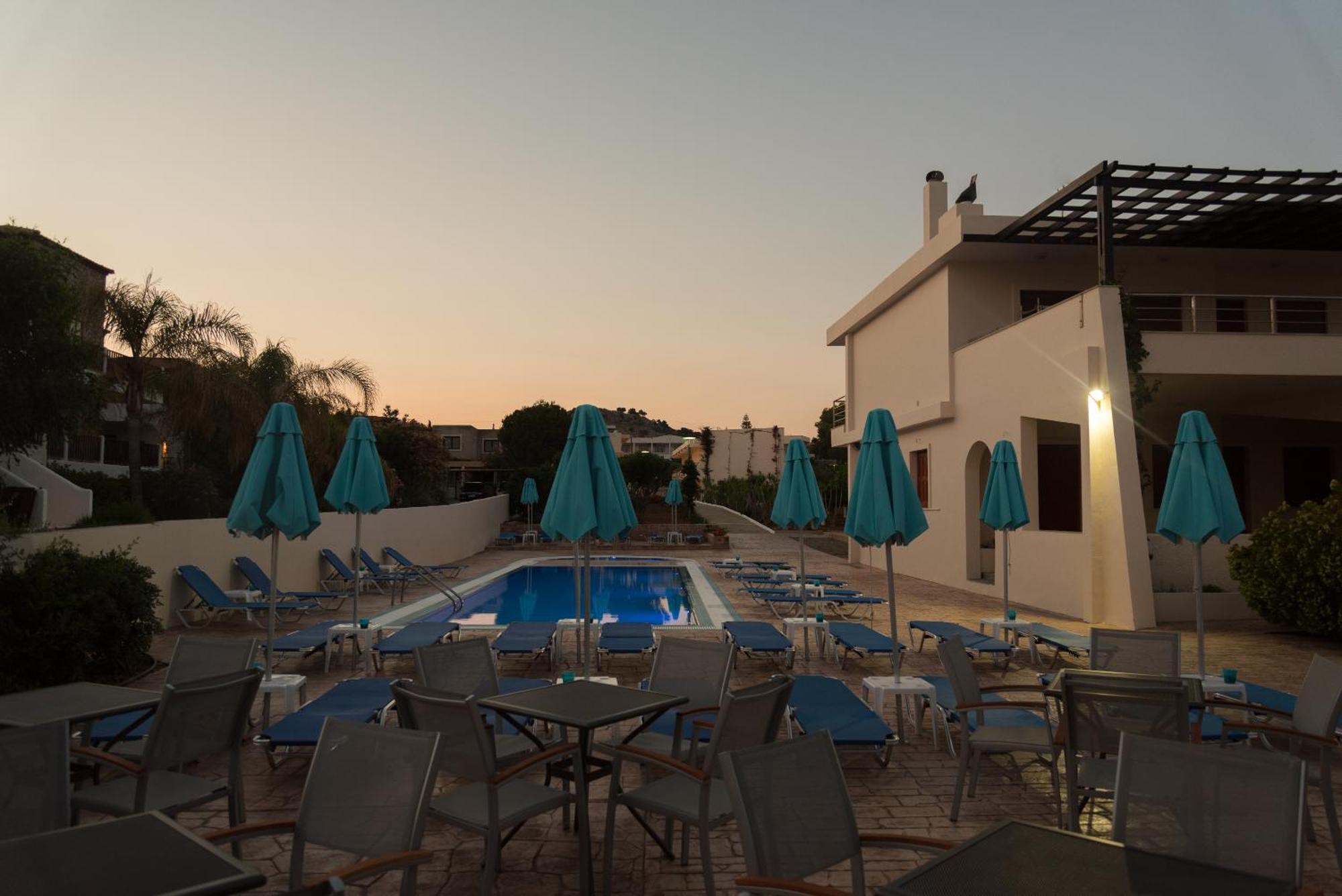 Amaryllis Front Beach Hotel Lardos Ngoại thất bức ảnh