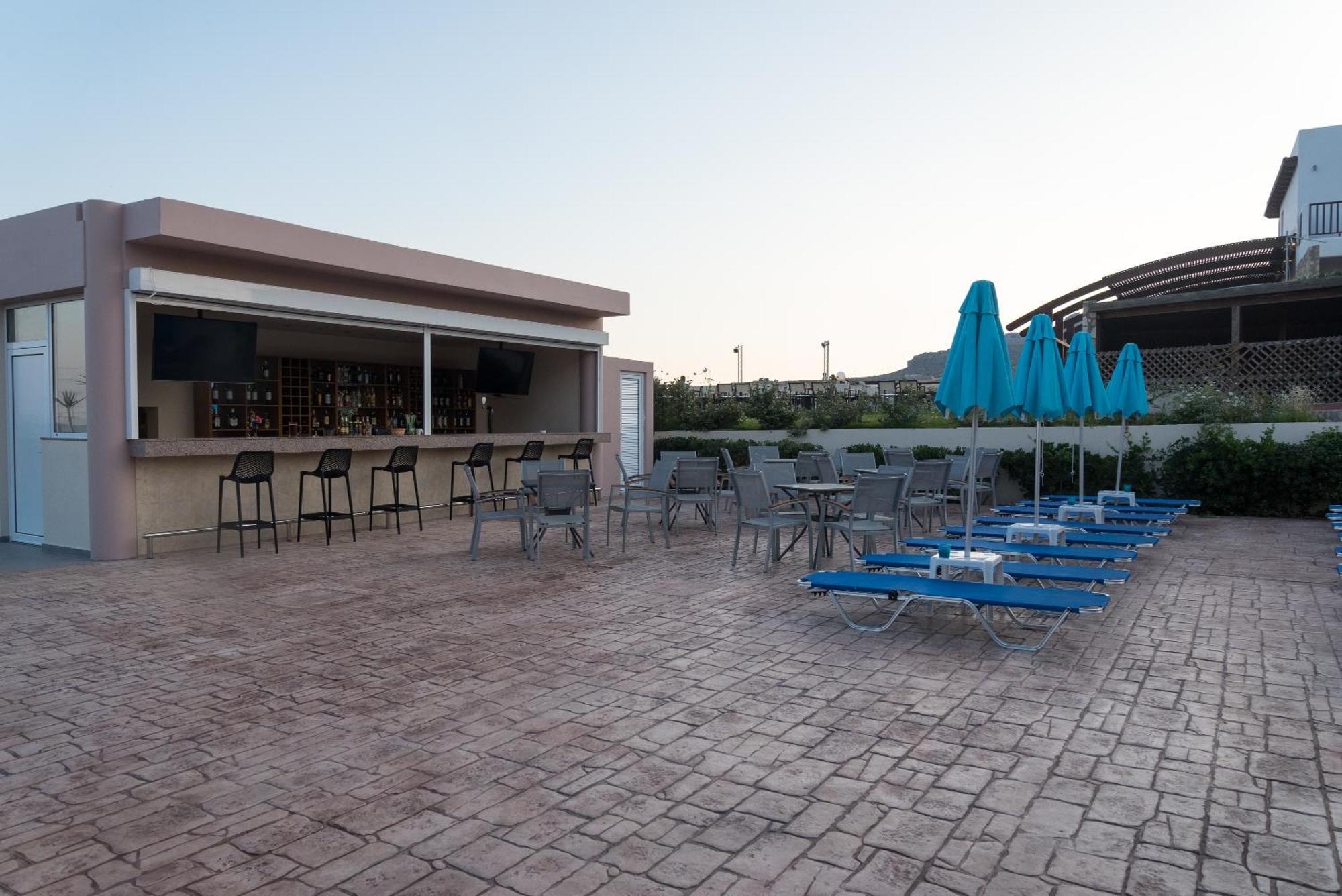 Amaryllis Front Beach Hotel Lardos Ngoại thất bức ảnh